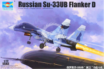 Russian Su-33UB Flanker D - Trumpeter  01669 skala 1/72