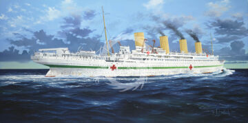 PRZEDSPRZEDAZ - HMHS Britannic - Trumpeter 03721 skala 1/200 