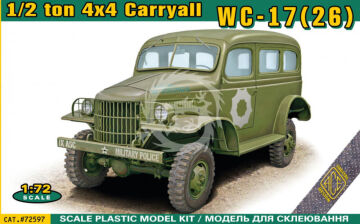 NA ZAMÓWIENIE - WC-17(26) 1/2 ton 4x4 carryall - ACE ACE72597 skala 1/72 