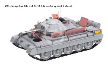 Crusader Mk.III British Cruiser Tank Mk. VI - Border Model BT-012 skala 1/35