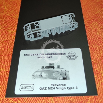 Traverse  GAZ M24 Volga type3 - Start43 St74 skala 1/24