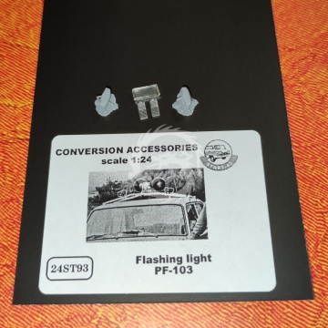 Flashing light  PF-103  2pcs clear - Start43 St93c skala 1/24