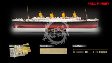 PRZEDSPRZEDAZ - Titanic Platinum Edition - Revell 05243 skala 1/400 