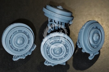 Vaz Lada / AZLK wheels ( type 1 ) + convers - Start43 St136 skala 1/24