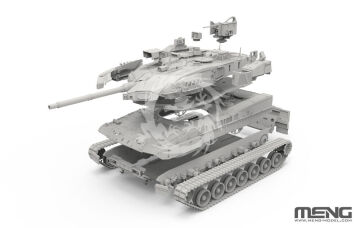 German Main Battle Tank Leopard 2 A8 - MENG-Model 72-012 skala 1/72