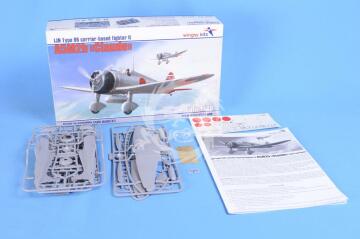 Model plastikowy IJN Type 96 carrier-based fighter II A5M2b “Claude” (late), WINGSY KITS D5-01, skala 1/48