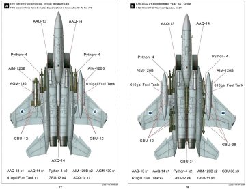 F-15I IAF Ra'am Great Wall Hobby GWH L7202 skala 1/72