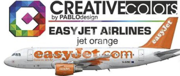 Farba Easy Jest Airlines Jet Orange  - Creativ colors CC-PA035 poj. 30ml