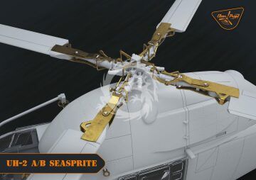 UH-2 A/B Seasprite Clear Prop! CP72002 1:72