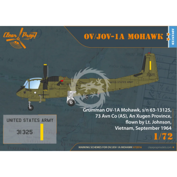 Model plastikowy OV/JOV-1A Mohawk Clear Prop! CP72016 1/72