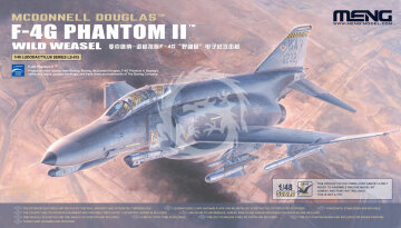 PREORDER - F-4G Phantom II Wild Weasel Meng Model LS-015 skala 1/48