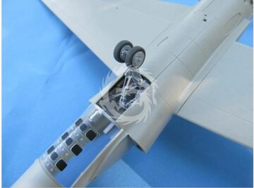 U-2A/C. Landing gears-AFV Club MDR48158 skala 1/48