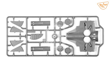 Polikarpov I-16 Type 5 Early Type - Clear Prop! CP4814 skala 1/48