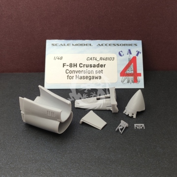 F-8H Crusader  Conversion set  for Hasegawa Cat4 R48103  skala 1/48
