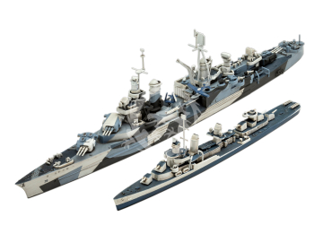 Pacific Warriors USS Fletcher + USS Indianapolis) - Revell 05644 skala 1/700