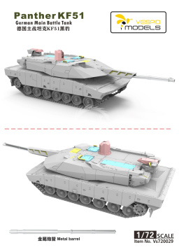 German Main Battle Tank Panther KF51  Vespid Models VS720029 skala 1/72