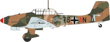 Junkers Ju87R-2/B-2 Stuka Airfix A07115 skala 1/48