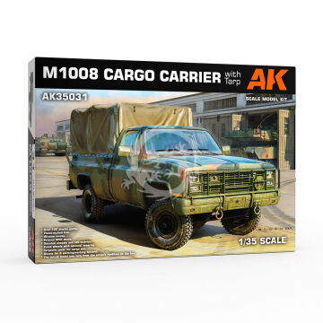 NA ZAMÓWIENIE - M1008 TROOP CARRIER WITH TARP - AK Interactive AK35031 skala 1/35