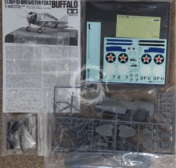 U.S.Navy Brewster F2A-2 Buffalo Propeller Action - Tamiya 89581 skala 1/48