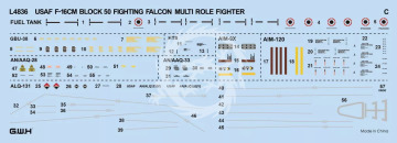 F-16CM Block 50 Fighting Falcon - Great Wall Hobby L4836 skala 1/48