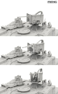 German Main Battle Tank Leopard 2 A8 - MENG-Model 72-012 skala 1/72