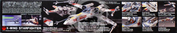 X-Wing Starfighter T-65 Bandai 1/72 Star Wars