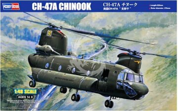 CH-47A Chinook HobbyBoss 81772 skala 1/48