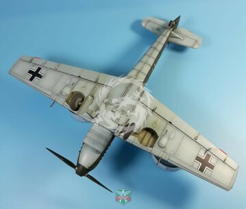 Model plastikowy Messerschmitt Bf.109 C-3, ModelSvit, MSVIT 48005, skala 1/48