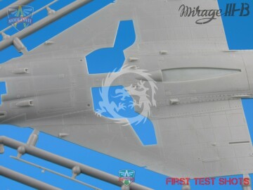 Model plastikowy Mirage IIIB operational trainer, ModelSvit, MSVIT 72060, skala 1/72