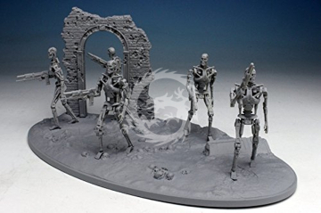 Terminator T2 Judgement Day T-800 Endoskeletons Figury + diorama Pegasus 9017 skala 1/32