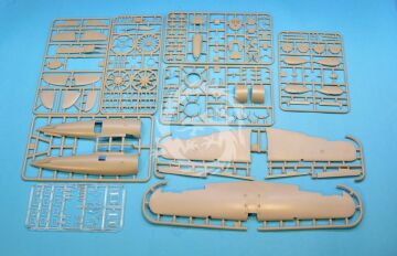 Model plastikowy Lockheed Vega 5b, Dora Wings DW48022 skala 1/48