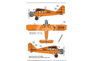 Model plastikowy Bellanca CH-300 Pacemaker Dora Wings DW72022 skala 1/72