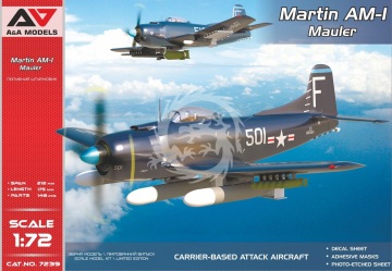 Martin AM-1 Mauler - A&A Models 7239 skala 1/72