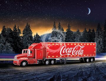  3D Puzzle Coca-Cola Truck LED Edition Revell 00152