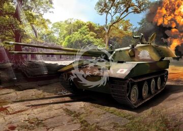 PREORDER - I.J.A. Heavy tank “O-NI” , 105mm twin guns Modelcollect 47060 skala 1/35