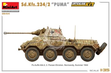 Sd.Kfz.234/2 Puma - MiniArt 35419 skala 1/35