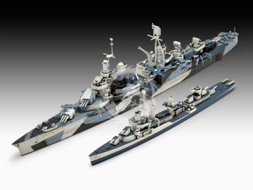 Pacific Warriors USS Fletcher + USS Indianapolis) - Revell 05644 skala 1/700
