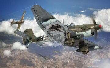 Junkers Ju87R-2/B-2 Stuka Airfix A07115 skala 1/48