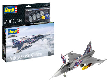 NA ZAMÓWIENIE - Saab JAS-39C Gripen Model Set - Revell  63776 skala 1/72