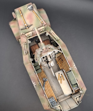  Schuztenpanzerwagen U304(f) mit 3,7 cm PaK 36 - KM Model KM-72006  Wydruk 3D skala 1/72