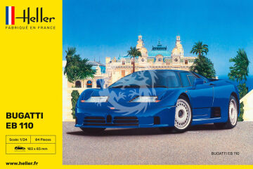 BUGATTI EB 110 - Heller 80738 skala 1/24 