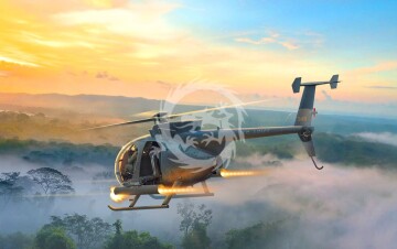 PRZEDSPRZEDAZ -  AH-6J Little Bird, US Special Forces Attack Helicopter - ICM 48370 skala 1/48