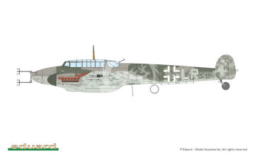 Bf 110F - Eduard 7084 skala 1/72