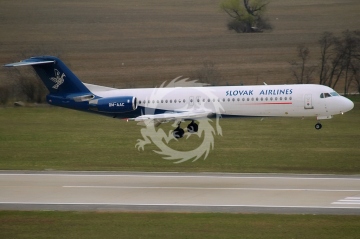 Fokker 100 - Slovak Airlines OE-LVG - decal BOA14413