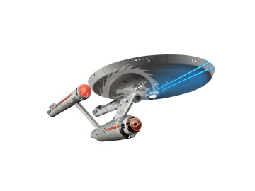 Dźwięk i światło Enterprise NCC-1701 Revell 00454 skala 1/600