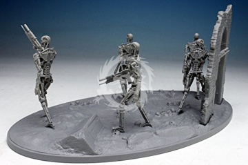 Terminator T2 Judgement Day T-800 Endoskeletons Figury + diorama Pegasus 9017 skala 1/32