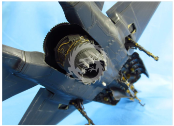 F-35B. Jet nozzle Kitty Hawk MDR4858 skala 1/48