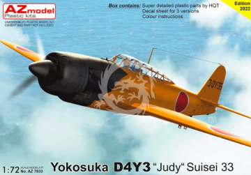 Yokosuka D4Y3 'Judy' Suisei 33 AZmodel  AZ7833 skala 1/72