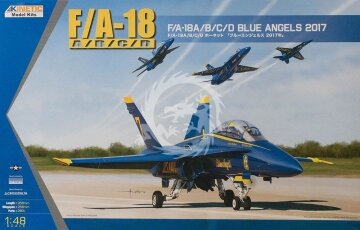 F/A-18A/B/C/D Blue Angels 2017 Kinetic K48073 skala 1/48