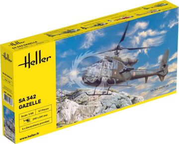SA 342 Gazelle Heller 80486 skala 1/48